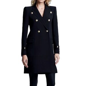 L'Agence Marianna Black Long Blazer NWOT